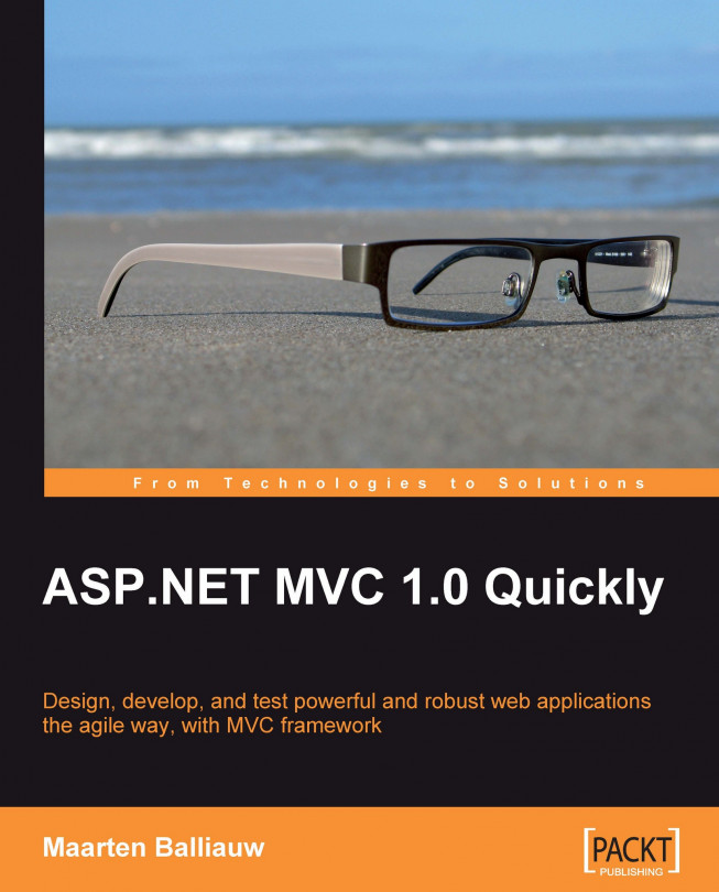 ASP.NET MVC 1.0 Quickly