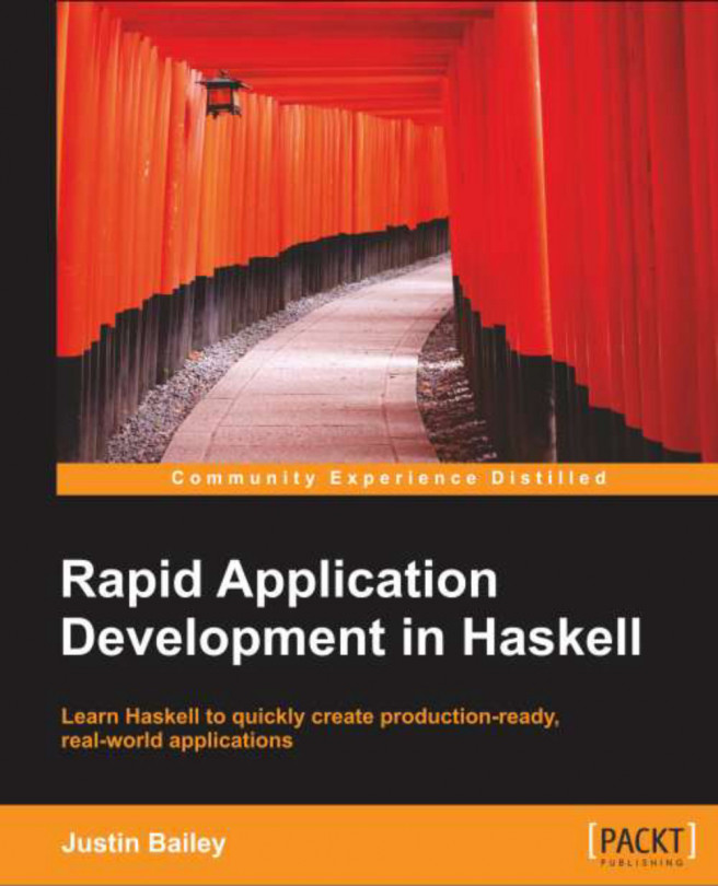 Rapid Application Development in Haskell