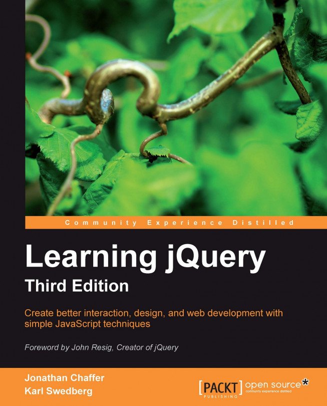 Learning jQuery, Third Edition