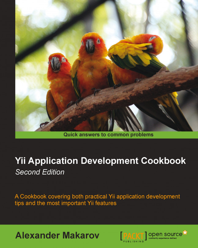 Yii Application Development Cookbook - Second Edition - Second Edition