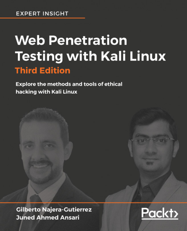 Web Penetration Testing with Kali Linux. - Third Edition