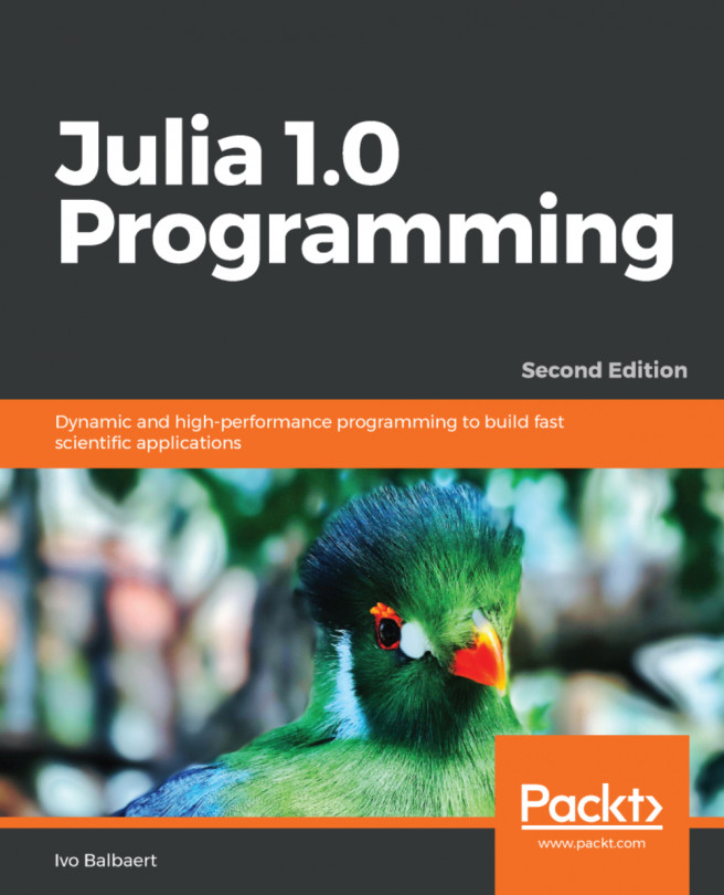 Julia 1.0 Programming. - Second Edition