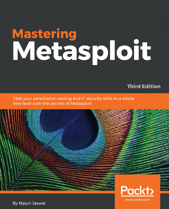 Mastering Metasploit, - Third Edition