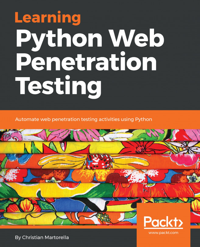 Learning Python Web Penetration Testing.
