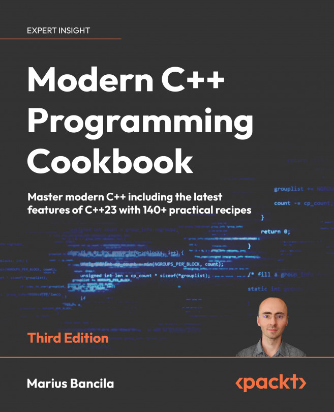 Modern C++ Programming Cookbook - Third Edition